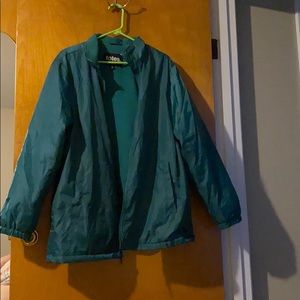 Emerald Green windbreaker
